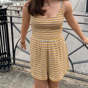 Striped Multicolor Romper